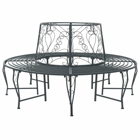 Banc d'Arbre 8-Nombre de places Ø 160 x 89 cm Acier 645193645193