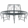 Banc d'Arbre 8-Nombre de places Ø 160 x 89 cm Acier 645193645193