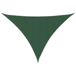 Voile d'ombrage vert foncé 7 x 5 x 5 m 100 % polyester Oxford 645196645196
