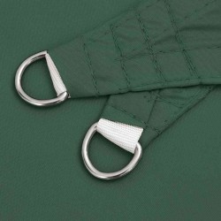 Voile d'ombrage vert foncé 7 x 5 x 5 m 100 % polyester Oxford 645196645196