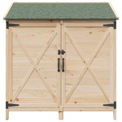 Abri de jardin Naturel 106 x 56 x 113,5 cm Bois de Sapin Massif 645198645198