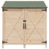 Abri de jardin Naturel 106 x 56 x 113,5 cm Bois de Sapin Massif 645198645198