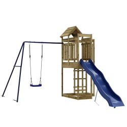 Aire de jeux d'extérieur bois de pin imprégné 645199645199