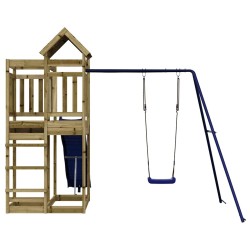 Aire de jeux d'extérieur bois de pin imprégné 645199645199