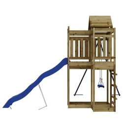 Aire de jeux d'extérieur bois de pin imprégné 645199645199