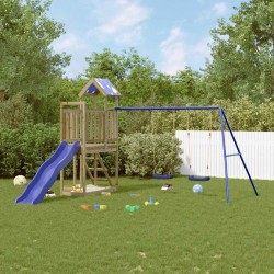 Aire de jeux d'extérieur bois de pin imprégné 645213645213
