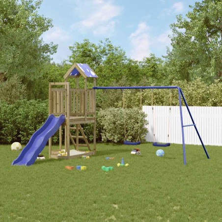 Aire de jeux d'extérieur bois de pin imprégné 645213645213