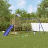 Aire de jeux d'extérieur bois de pin imprégné 645213645213