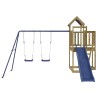 Aire de jeux d'extérieur bois de pin imprégné 645213645213
