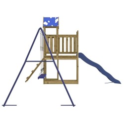 Aire de jeux d'extérieur bois de pin imprégné 645213645213
