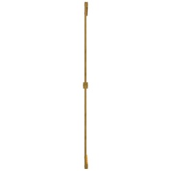 Porte de grange Corona Brun Miel 90 x 210 cm Bois de pin massif 645217645217