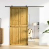 Porte de grange Corona Brun Miel 100 x 210 cm 645223645223