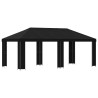 Abri de jardin 6 x 3 m Noir Polyester et Acier 190 645231645231