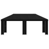 Abri de jardin 6 x 3 m Noir Polyester et Acier 190 645231645231