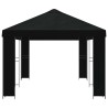 Abri de jardin 6 x 3 m Noir Polyester et Acier 190 645231645231