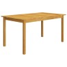 Ensemble à manger de jardin 7 pcs Beige 645232645232