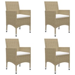 Ensemble à manger de jardin 7 pcs Beige 645232645232