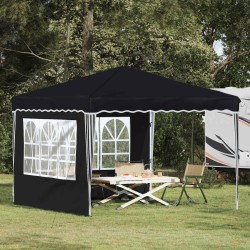 Tente de fête pop-up 288 x 288 x 245 cm Anthracite Tissu Oxford 645235645235