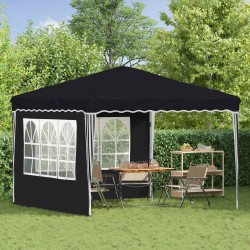 Tente de fête pop-up 288 x 288 x 245 cm Anthracite Tissu Oxford 645235645235