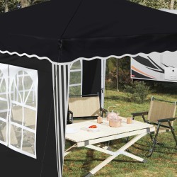 Tente de fête pop-up 288 x 288 x 245 cm Anthracite Tissu Oxford 645235645235