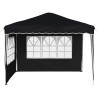 Tente de fête pop-up 288 x 288 x 245 cm Anthracite Tissu Oxford 645235645235