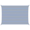 Voile d'ombre Bleu et Blanc 5 × 3,5 m 100 % polyester Oxford 645237645237