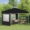 Tente de fête pop-up 288 x 288 x 245 cm Noir Tissu Oxford 645247645247