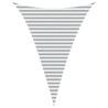 Voile d'ombre Gris clair et blanc 3 x 4 x 4 m 645251645251