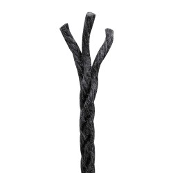 Fil en jute 2 pcs 2 Noir Jute 100% Tossa 645282645282