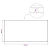 Écran de confidentialité pour balcon 150 x 300 cm 645283645283