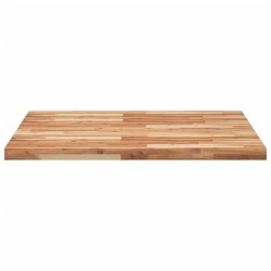 Dessus de table carré 90x90x4 cm bois massif d'acacia 645284645284