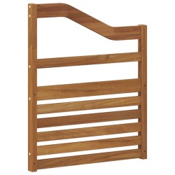 Accoudoirs 2 pcs Marron 59 x 4 x 73 cm Bois d'ingénierie 645288645288