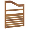Accoudoirs 2 pcs Marron 59 x 4 x 73 cm Bois d'ingénierie 645288645288