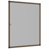 Écran anti-insectes pour fenêtres Marron 120 x 140 cm 645293645293