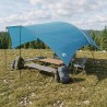 Tarp de camping résistant à l'eau Bleu 695 x 580 x 200 cm 645298645298