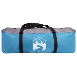 Tarp de camping résistant à l'eau Bleu 695 x 580 x 200 cm 645298645298