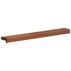Appui de fenêtre Bois marron 60 x 15 x 4,5 cm PVC 645312645312