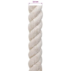 Corde en Jute 24 Blanc Jute 100% Tossa 645322645322