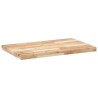 Dessus de table rectangulaire 100x50x4 cm bois massif d'acacia 645326645326