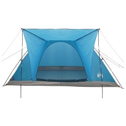 Tente de camping avec toit Bleu 6 personnes Polyester et Acier 645328645328