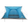 Tente de camping avec toit Bleu 6 personnes Polyester et Acier 645328645328