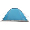 Tente de camping avec toit Bleu 6 personnes Polyester et Acier 645328645328