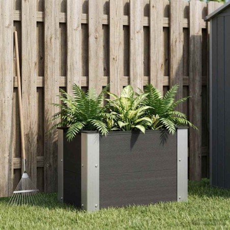 Jardinière surélevée Noir 50 x 30 x 36 cm 645339645339