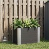 Jardinière surélevée Noir 50 x 30 x 36 cm 645339645339