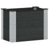 Jardinière surélevée Noir 50 x 30 x 36 cm 645339645339