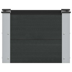 Jardinière surélevée Noir 50 x 30 x 36 cm 645339645339