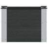 Jardinière surélevée Noir 50 x 30 x 36 cm 645339645339