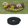 Bordures 25 m 10 cm PE Noir 645345645345