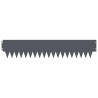 Bordure de Pelouse 20 pcs 103 x 20 cm métal Anthracite 645348645348