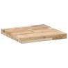 Dessus de table carré 40x40x4 cm bois massif d'acacia 645351645351